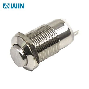 12MM Metal Push Button Żewġ Pin