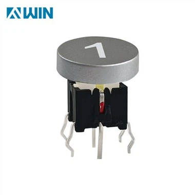 Through Hole Imdawwal Mikro LED Tact Switch