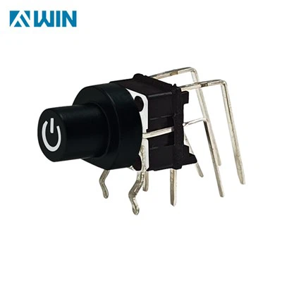 Green LED Angolu Rett Tact Switch
